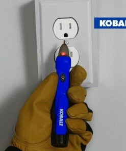 Kobalt Test Meters 50-1000-Volt Analog Ac Voltage Detector (Battery Included) 17 Kobalt Test Meters 50-1000-Volt Analog Ac Voltage Detector (Battery Included) -Kobalt Sales Store 43489097