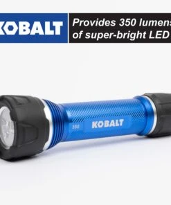 Kobalt Flashlights 350-Lumen LED Rechargeable Flashlight