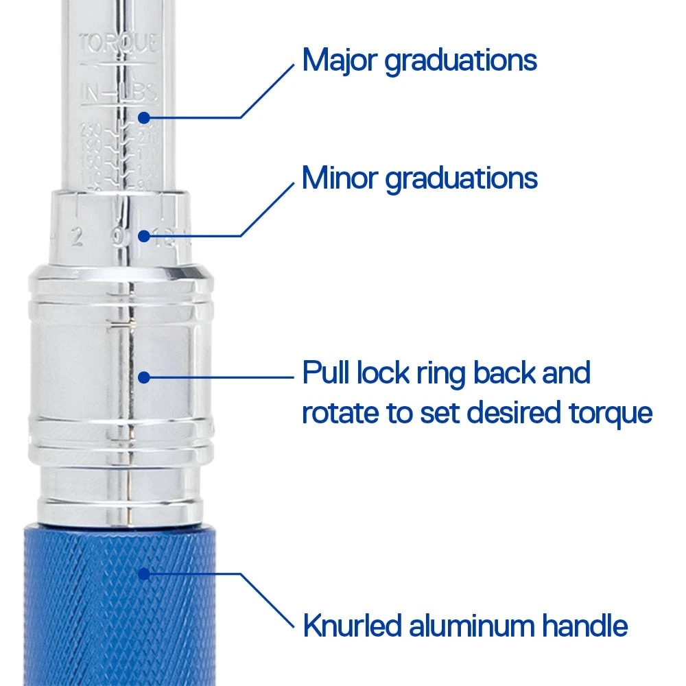 Kobalt Torque Wrenches 1/4-in Drive Click Torque Wrench 5 Kobalt Torque Wrenches 1/4-in Drive Click Torque Wrench - Image 5