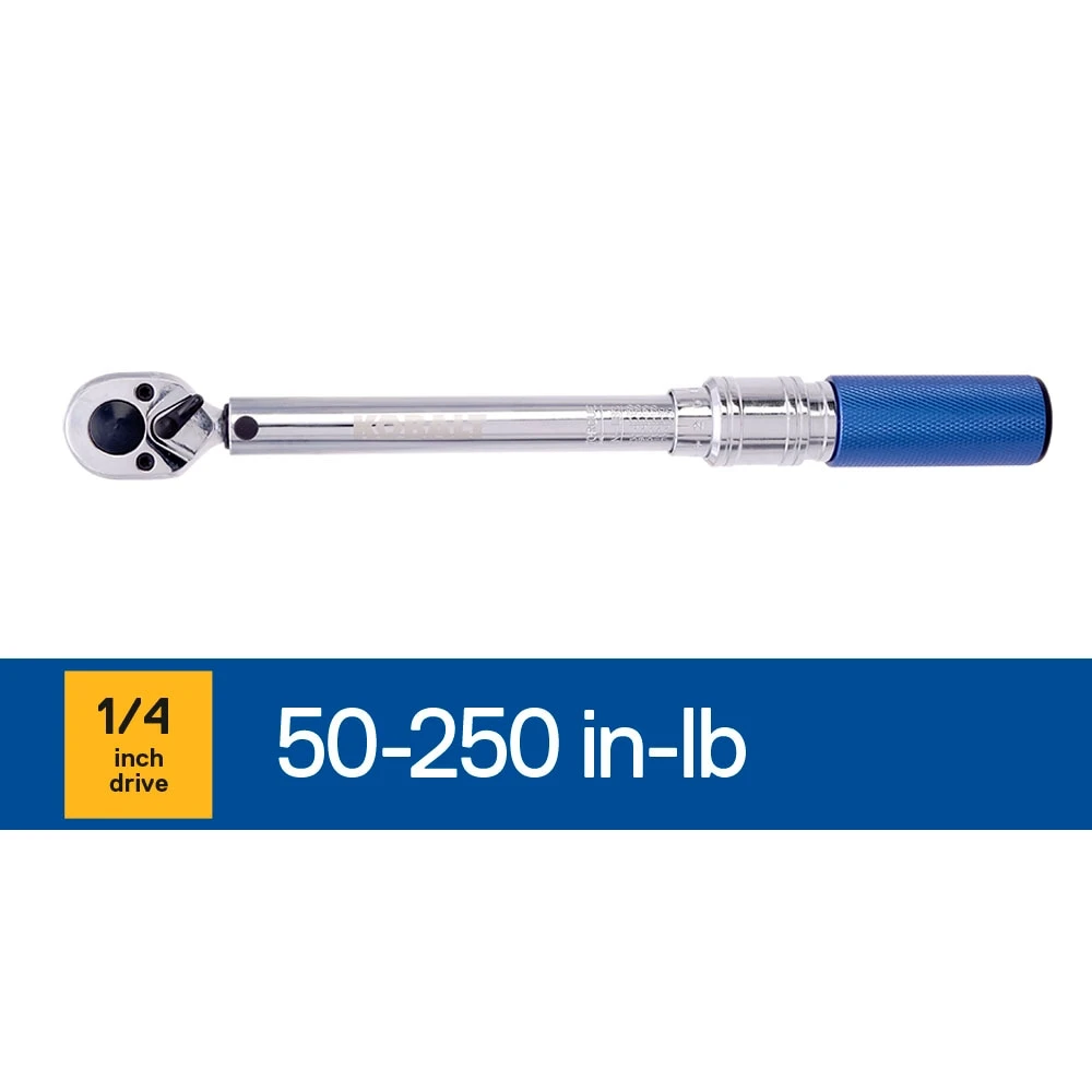 Kobalt Torque Wrenches 1/4-in Drive Click Torque Wrench 3 Kobalt Torque Wrenches 1/4-in Drive Click Torque Wrench - Image 3