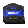 Kobalt Tape Measures 25 FT Kobalt Wide Blade LED