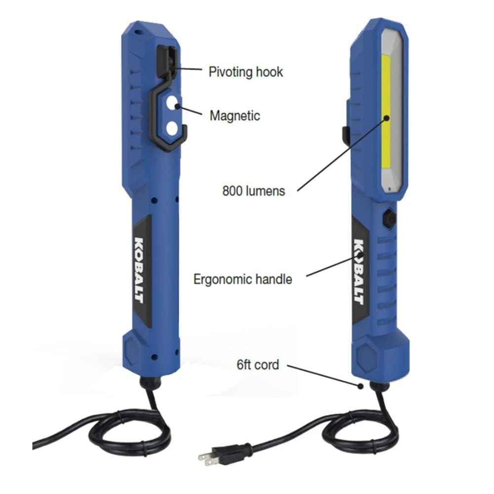 Kobalt Work Lights LED Handheld Work Light 2 Kobalt Work Lights LED Handheld Work Light - Image 2