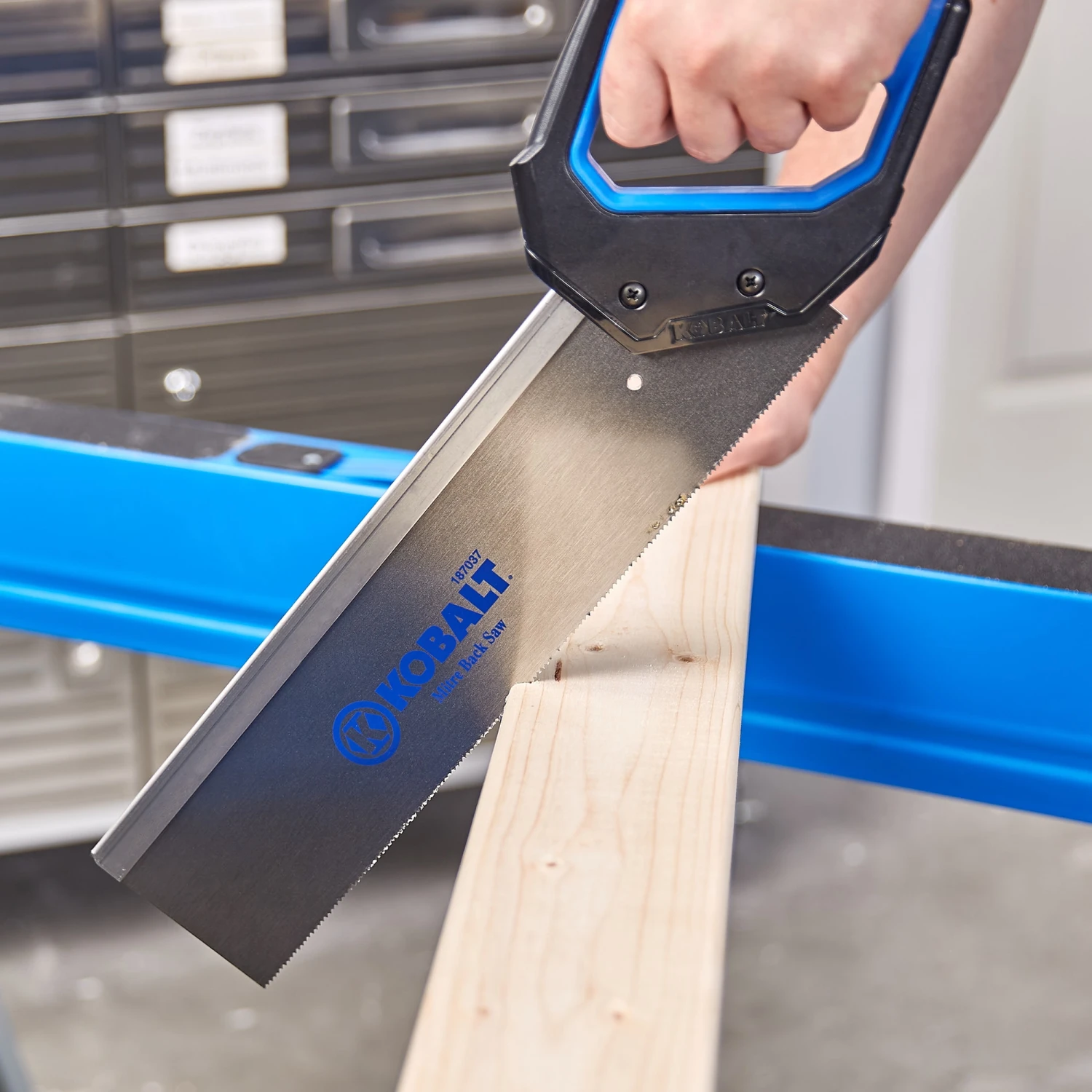 Kobalt Hand Saws 14-in Extra Fine Cut Back Saw 4 Kobalt Hand Saws 14-in Extra Fine Cut Back Saw - Image 4