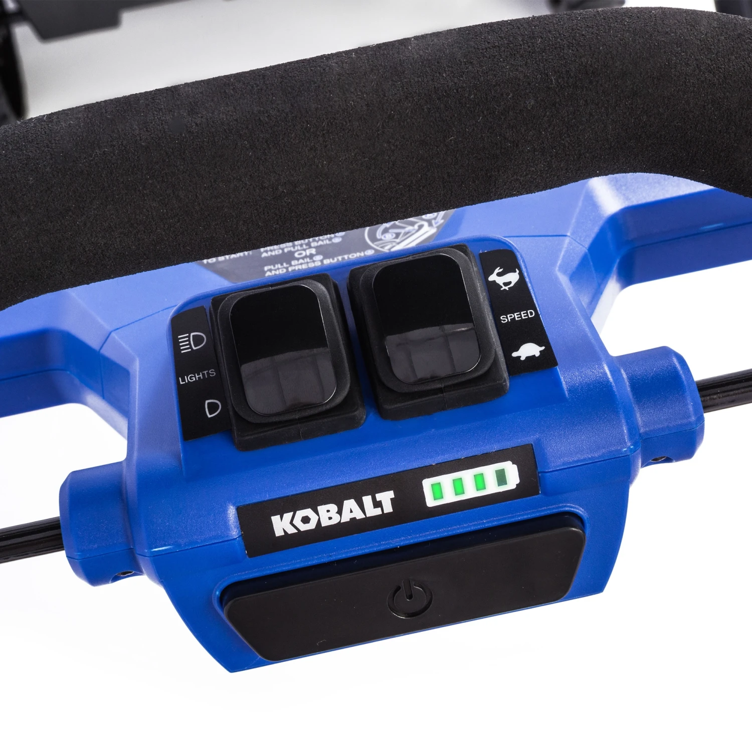 Kobalt Cordless Electric Snow Blowers 80-Volt Max 22-in Single-stage Cordless Electric Snow Blower 4-Hours Ah (Battery Included) 8 Kobalt Cordless Electric Snow Blowers 80-Volt Max 22-in Single-stage Cordless Electric Snow Blower 4-Hours Ah (Battery Included) - Image 8