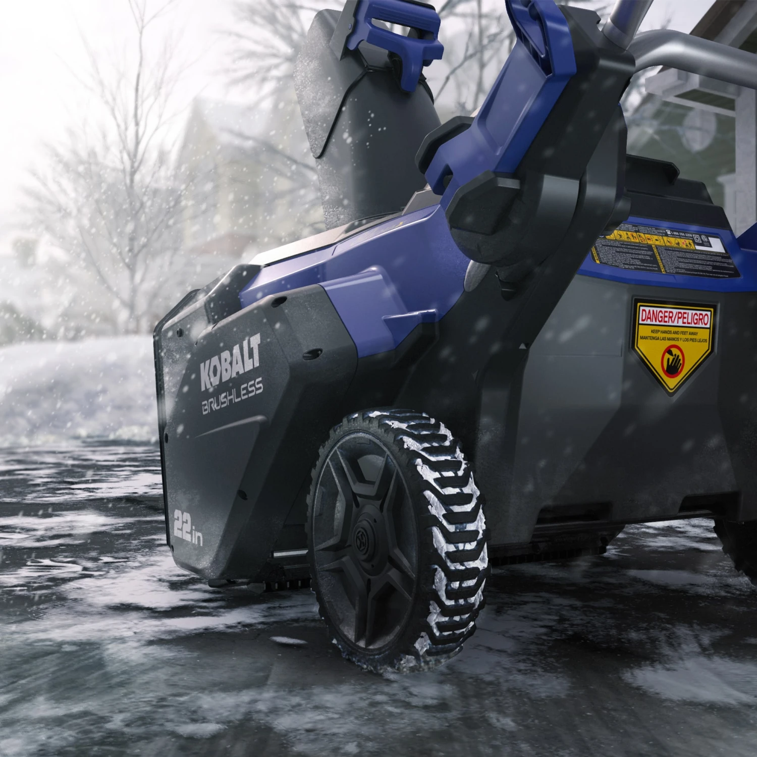 Kobalt Cordless Electric Snow Blowers 80-Volt Max 22-in Single-stage Cordless Electric Snow Blower 4-Hours Ah (Battery Included) 13 Kobalt Cordless Electric Snow Blowers 80-Volt Max 22-in Single-stage Cordless Electric Snow Blower 4-Hours Ah (Battery Included) - Image 13