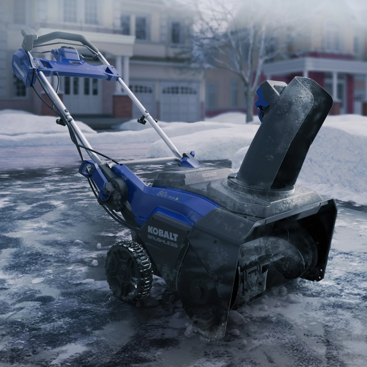 Kobalt Cordless Electric Snow Blowers 80-Volt Max 22-in Single-stage Cordless Electric Snow Blower 4-Hours Ah (Battery Included) 11 Kobalt Cordless Electric Snow Blowers 80-Volt Max 22-in Single-stage Cordless Electric Snow Blower 4-Hours Ah (Battery Included) - Image 11