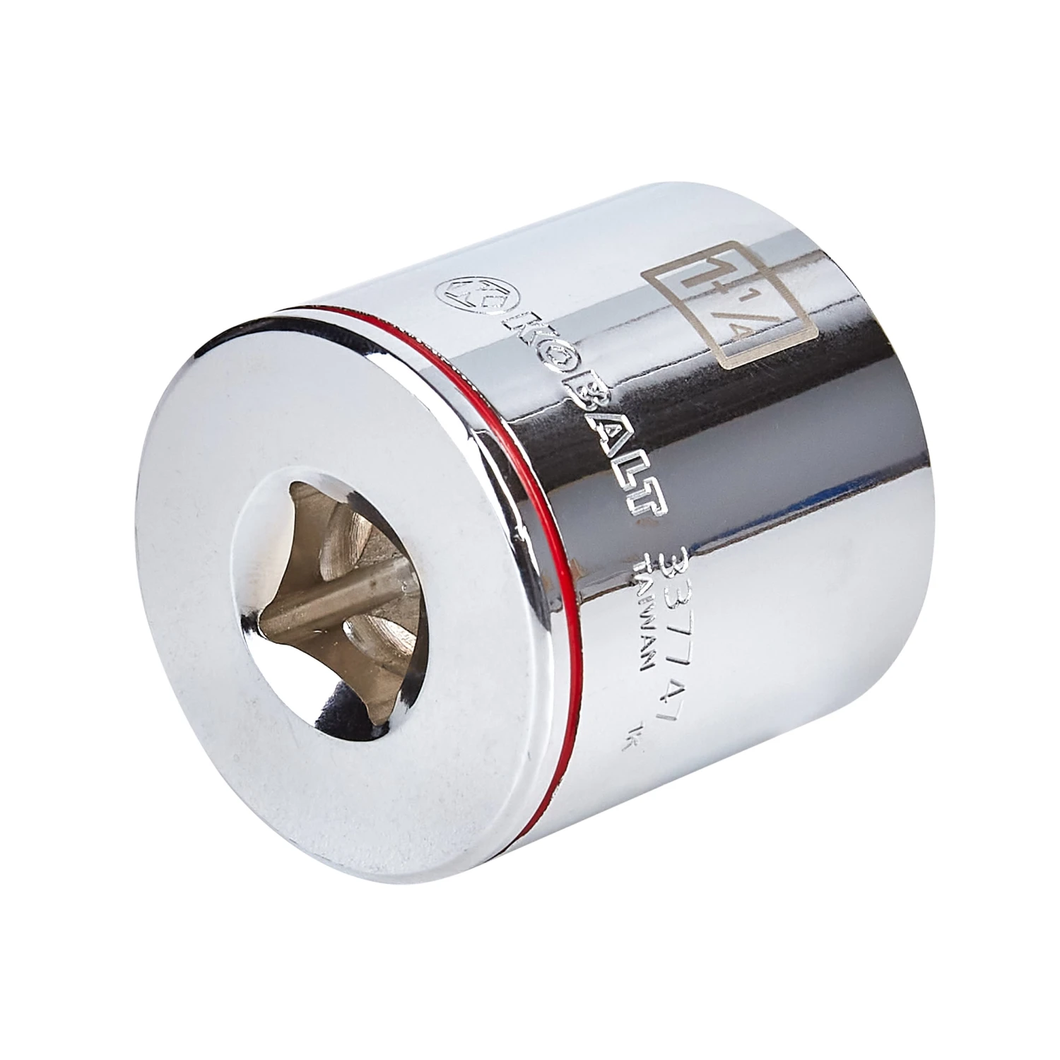 Kobalt Sockets & Socket Sets Standard (SAE) 1/2-in Drive 12-point 1-1/4-in Shallow Socket 6 Kobalt Sockets & Socket Sets Standard (SAE) 1/2-in Drive 12-point 1-1/4-in Shallow Socket - Image 6