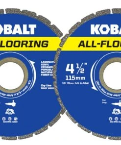 Kobalt Diamond Saw Blades 2 Pack - All Flooring Diamond Blades