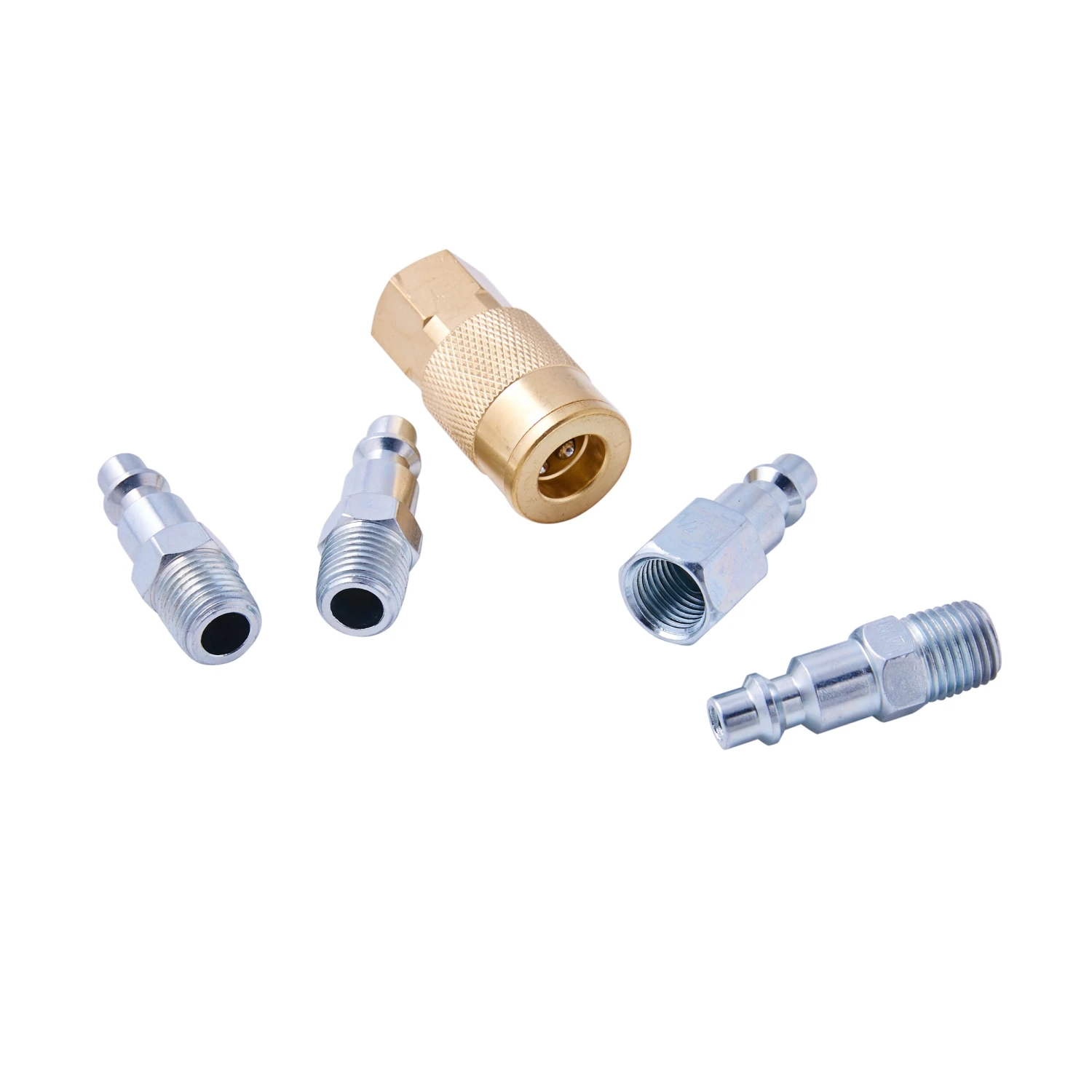 Kobalt Air Compressor Accessories Kobalt 5-Piece 1/4-in Industrial Connect Kit 2 Kobalt Air Compressor Accessories Kobalt 5-Piece 1/4-in Industrial Connect Kit - Image 2