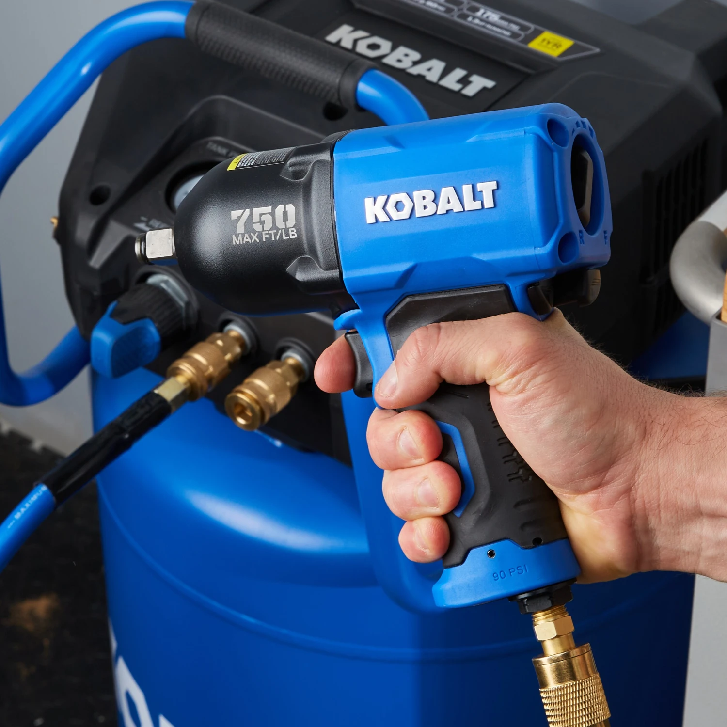 Kobalt Air Impact Wrenches 0.5-in 750-ft Air Impact Wrench 6 Kobalt Air Impact Wrenches 0.5-in 750-ft Air Impact Wrench - Image 6