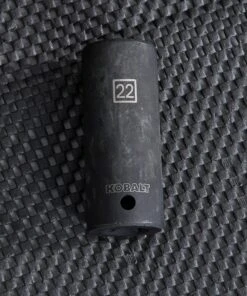 Kobalt Impact Sockets & Impact Socket Sets Metric 1/2-in Drive 22mm 6-Point Impact Socket -Kobalt Sales Store 44893548