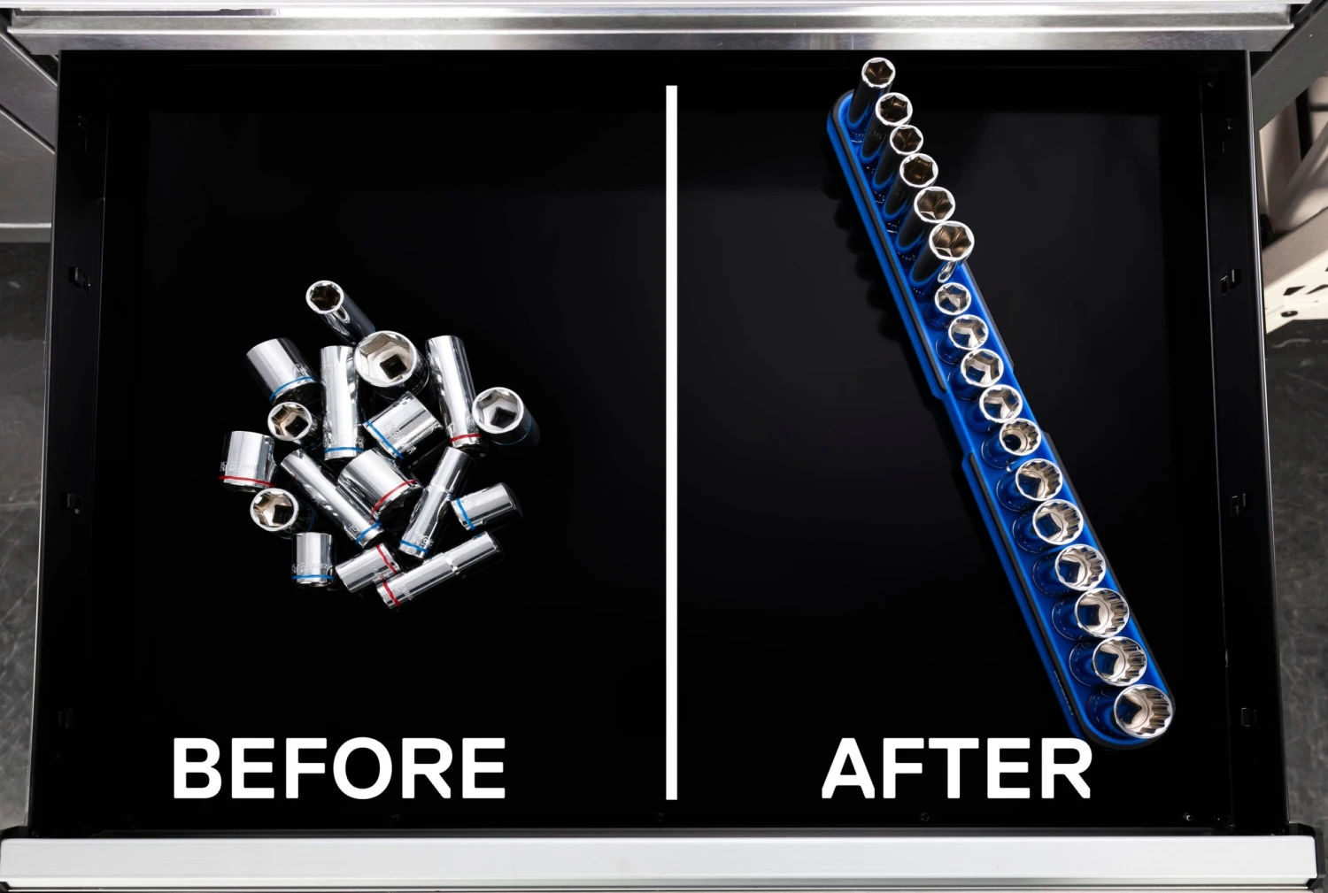 Kobalt Tool Storage Accessories Rubber-coated, Magnetic Steel 18-inch Magnetic Accessory 5 Kobalt Tool Storage Accessories Rubber-coated, Magnetic Steel 18-inch Magnetic Accessory - Image 5