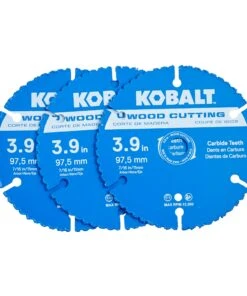 Kobalt Circular Saw Blades 3-Pack 4-in Set High-speed Steel Circular Saw Blade Set -Kobalt Sales Store 45064808