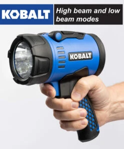 Kobalt Flashlights 1200-Lumen LED Rechargeable Spotlight Flashlight -Kobalt Sales Store 45368643 scaled