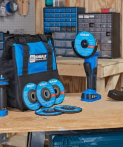 Kobalt Angle Grinders 5-in 24-Volt Max Paddle Switch Brushless Cordless Angle Grinder -Kobalt Sales Store 45373813