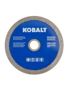 Kobalt Diamond Saw Blades 4-in Wet or Dry Porcelain Continuous Diamond Saw Blade 6 Kobalt Diamond Saw Blades 4-in Wet or Dry Porcelain Continuous Diamond Saw Blade -Kobalt Sales Store 45400379