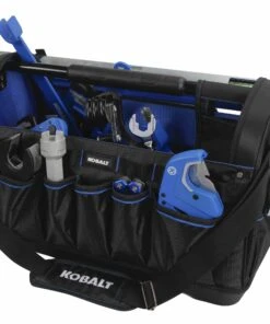 Kobalt Tool Bags Plumbing Tool Bag with Caddy Black, Blue Polyester 12.99-in 12 Kobalt Tool Bags Plumbing Tool Bag with Caddy Black, Blue Polyester 12.99-in -Kobalt Sales Store 45459479 scaled