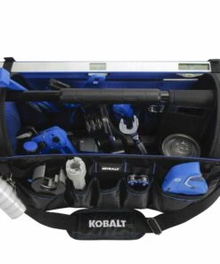 Kobalt Tool Bags Plumbing Tool Bag with Caddy Black, Blue Polyester 12.99-in 13 Kobalt Tool Bags Plumbing Tool Bag with Caddy Black, Blue Polyester 12.99-in -Kobalt Sales Store 45459480 scaled