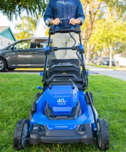 Kobalt Cordless Electric Push Lawn Mowers Gen4 40-volt Brushless 20-in Self-propelled Cordless Electric Lawn Mower 6 Ah (Battery & Charger Included) -Kobalt Sales Store 45715985