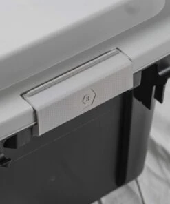 Kobalt Plastic Storage Totes X-large 31-Gallon (124-Quart) Grey Heavy Duty Rolling Tote with Latching Lid -Kobalt Sales Store 46359341 scaled