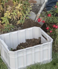 Kobalt Plastic Storage Totes Medium 8.5-Gallon (34-Quart) Grey Heavy Duty Tote with Lidless Lid -Kobalt Sales Store 46359361 scaled