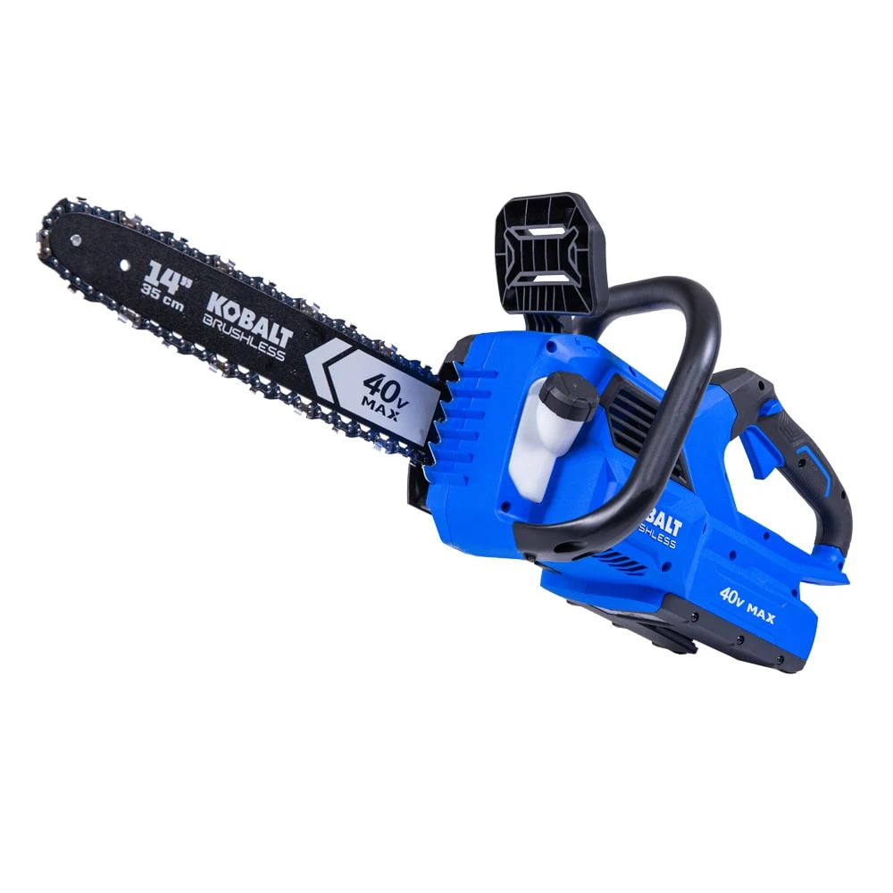 Kobalt Cordless Electric Chainsaws Gen4 40-volt 14-in Brushless Cordless Electric Chainsaw 4 Ah (Battery & Charger Included) 2 Kobalt Cordless Electric Chainsaws Gen4 40-volt 14-in Brushless Cordless Electric Chainsaw 4 Ah (Battery & Charger Included) - Image 2