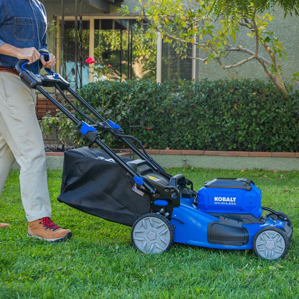 Kobalt Cordless Electric Push Lawn Mowers Gen4 40-volt Brushless 20-in Self-propelled Cordless Electric Lawn Mower Ah (Tool Only) 7 Kobalt Cordless Electric Push Lawn Mowers Gen4 40-volt Brushless 20-in Self-propelled Cordless Electric Lawn Mower Ah (Tool Only) - Image 7