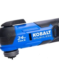 Kobalt Oscillating Tool Kits 17-Piece Brushless 24-volt Max Variable Speed Oscillating Multi-Tool Kit with Soft Case (1-Battery Included) -Kobalt Sales Store 47928411