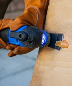 Kobalt Oscillating Tool Kits 17-Piece Brushless 24-volt Max Variable Speed Oscillating Multi-Tool Kit with Soft Case (1-Battery Included) -Kobalt Sales Store 47928435