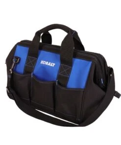 Kobalt Tool Bags Blue Black Polyester 15-in Tool Bag 12 Kobalt Tool Bags Blue Black Polyester 15-in Tool Bag -Kobalt Sales Store 4895236900172 42144134