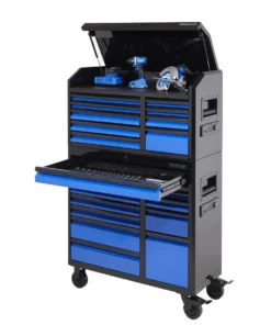 Kobalt Bottom Tool Cabinets 3000 Series 41-in W x 41-in H 11-Drawer Steel Rolling Tool Cabinet (Black) -Kobalt Sales Store 6936945605304 08061667