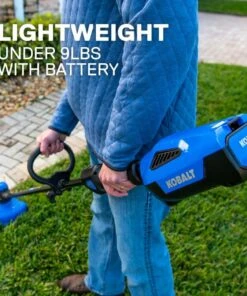 Kobalt Cordless Electric String Trimmers 40-Volt Max 12-in Straight Cordless String Trimmer (Battery Included) -Kobalt Sales Store 841821066833 15770013