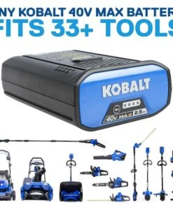 Kobalt Cordless Electric String Trimmers 40-Volt Max 12-in Straight Cordless String Trimmer (Battery Included) -Kobalt Sales Store 841821066833 15770014